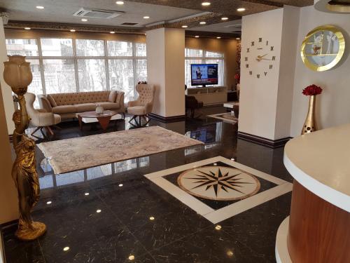 אזור ישיבה ב-Ismira Hotel Ankara