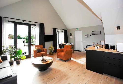 Dapur atau dapur kecil di B&B Perron Vechtdal