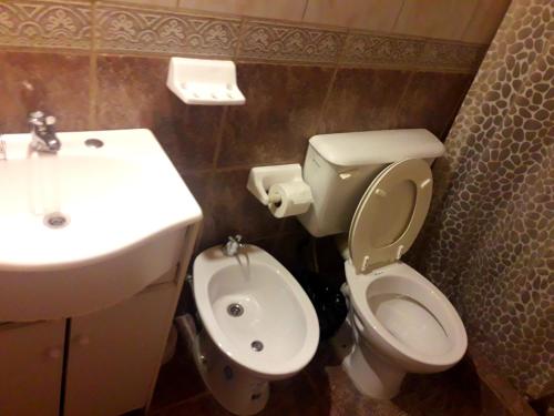 ห้องน้ำของ Cabañas Los Nonos