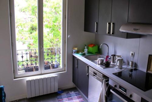 Кухня или мини-кухня в 25 Rue du Télégraphe
