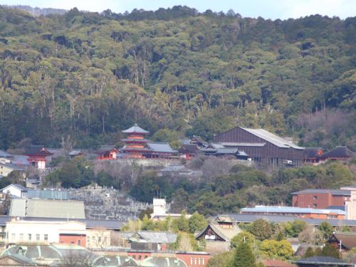 ホテルから撮影された、または一般的な山の景色