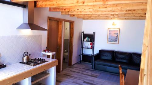 Χώρος καθιστικού στο Apartament in arico