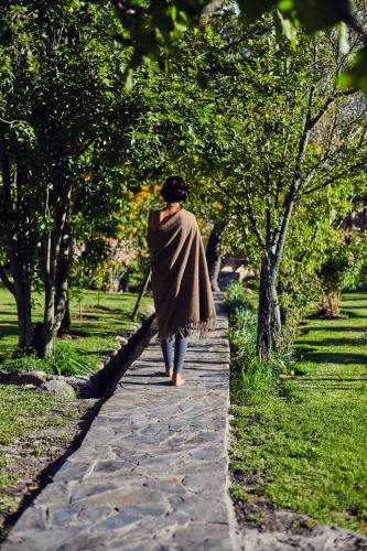 Andenia Boutique Hotel, Sacred Valleyにある庭