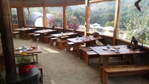 Restaurant o un lloc per menjar a Biosfera Lodge