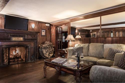 Un lugar para sentarse en The Huntting Inn