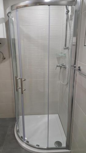 Koupelna v ubytování Apartments Selleng
