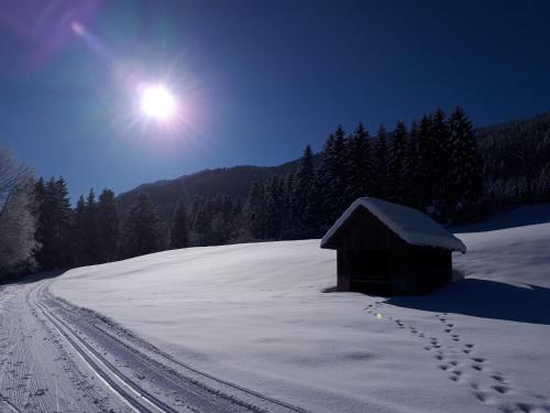 Pension Mitterer en invierno