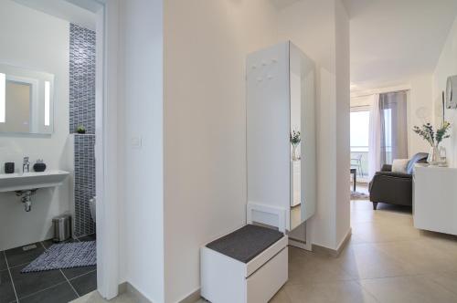 Kylpyhuone majoituspaikassa Apartments Luka - Villa Sunce