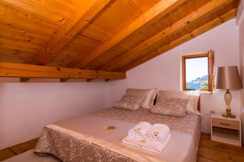 Krevet ili kreveti u jedinici u objektu Villa Pearl of Adriatic