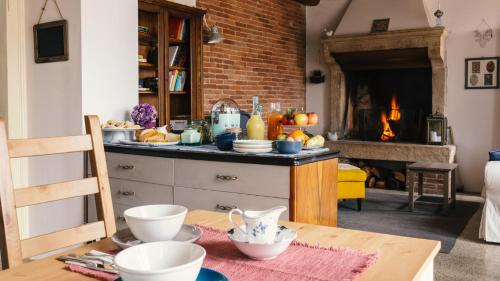 Jídlo v bed and breakfast nebo okolí