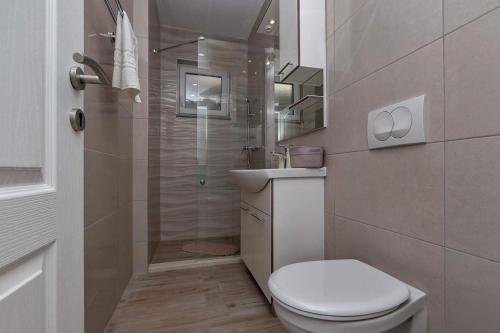 Kupaonica u objektu Apartman-Studio Meri