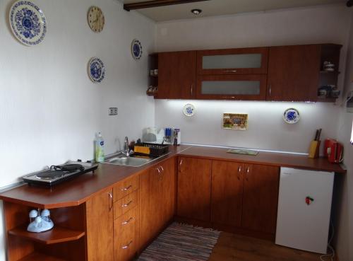 Dapur atau dapur kecil di Rancho-Bierna