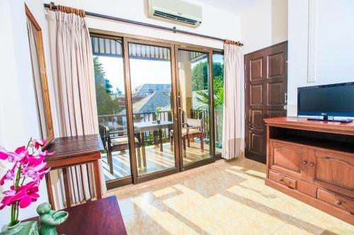 Μια τηλεόραση ή/και κέντρο ψυχαγωγίας στο Meewaya Hotel
