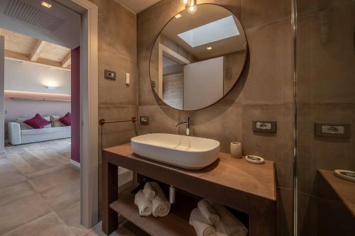 Kúpeľňa v ubytovaní COBUE "Wine resort & Spa"