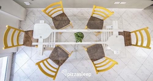 Posedenie v ubytovaní PizzaSleep -apartment-