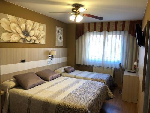 Hotel Bahiaにあるベッド