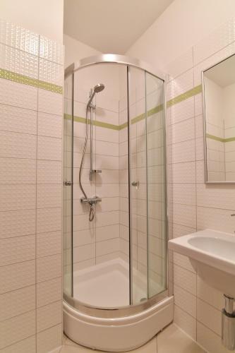 Koupelna v ubytování City penthouse Vita