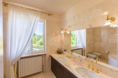 A bathroom at Villa La Quiete