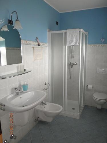 Bilik mandi di B&B Al Ghiro