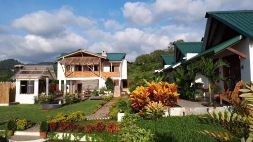 Zahrada ubytování Villas Los Olivos