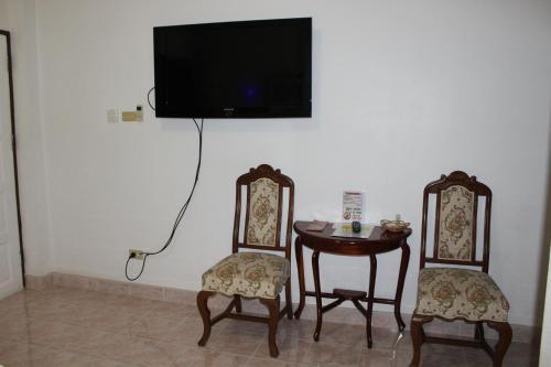TV a/nebo společenská místnost v ubytování White Elephant Resort