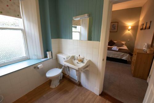 A bathroom at The Kirkmichael Hotel