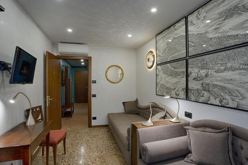 Μια τηλεόραση ή/και κέντρο ψυχαγωγίας στο Hotel Guerrato