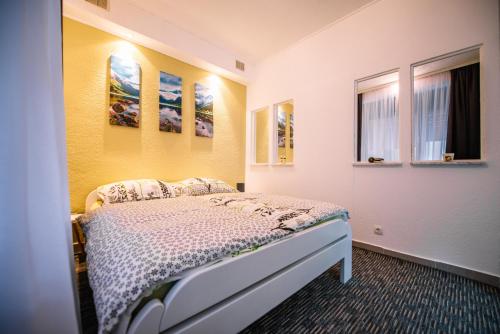 Ένα ή περισσότερα κρεβάτια σε δωμάτιο στο Apartman Luka