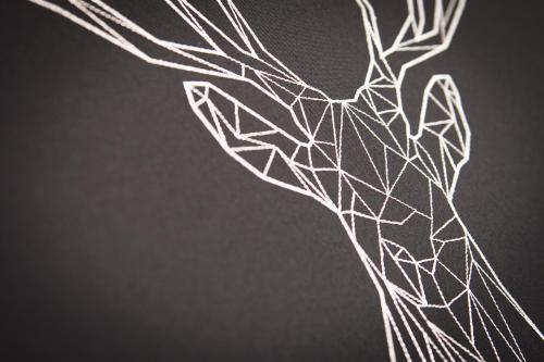 a white wire drawing of a tree at Your Home - City Apartment in Kufstein in Kufstein