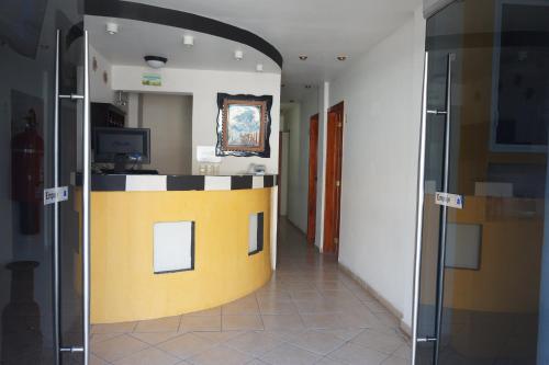 The lobby or reception area at DON CELES