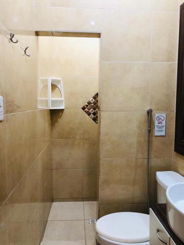 Koupelna v ubytování SUITES FullHouse