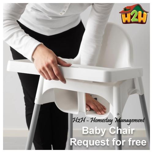 a woman standing on a baby chair required for free at H2H - TT Court Majestic Ipoh in Ipoh