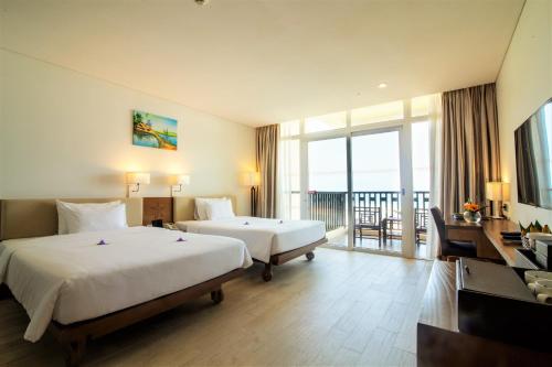 Imagem da galeria de Sandy Beach Non Nuoc Resort em Da Nang