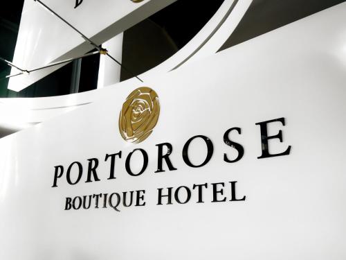 Certifikát, hodnocení, plakát nebo jiný dokument vystavený v ubytování Boutique Hotel Portorose