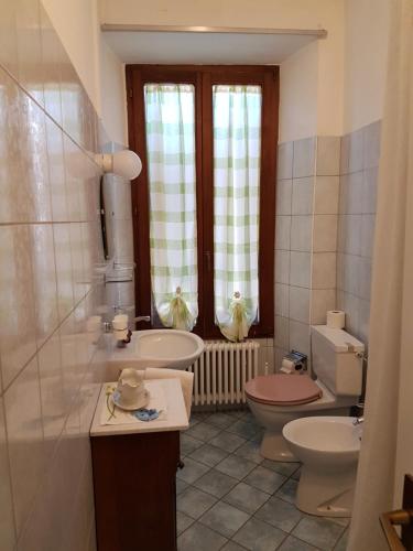 Phòng tắm tại Locanda della Pace