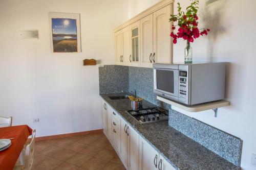 Dapur atau dapur kecil di GF Apartments Li Seddi