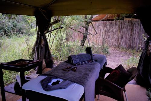 Zahrada ubytování Tembe Elephant Park Lodge