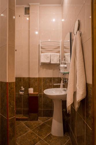 Bilik mandi di Hotel Apartments Adresa