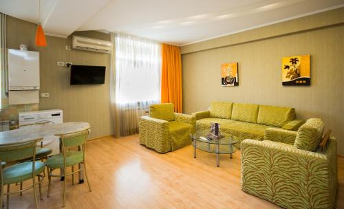 Ruang duduk di Hotel Apartments Adresa