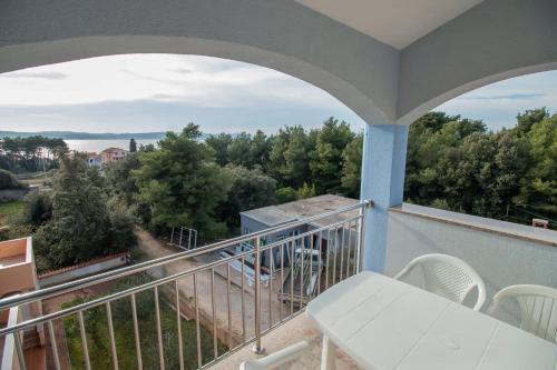 Balkón nebo terasa v ubytování Blue Mate