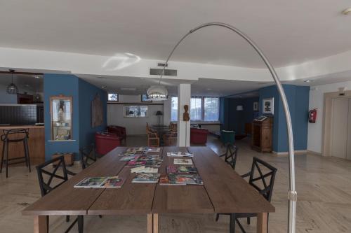 Cuisine ou kitchenette dans l'établissement Hotel La Baia