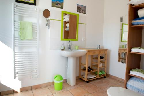 Un baño de Chambres d'Hôtes Relais Milord