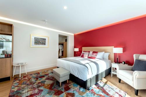 Katil atau katil-katil dalam bilik di Prospect Country House & Restaurant