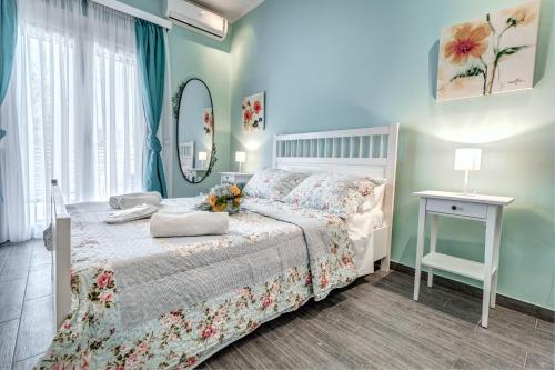 Postel nebo postele na pokoji v ubytování Villa Intemella