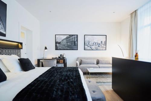 Katil atau katil-katil dalam bilik di B&B Suites 124