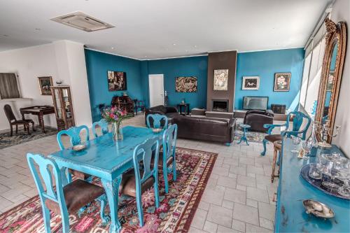 Posezení v ubytování Villa Intemella