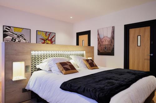 Katil atau katil-katil dalam bilik di B&B Suites 124