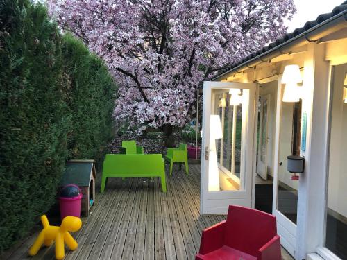 Zahrada ubytování Hôtel Concorde