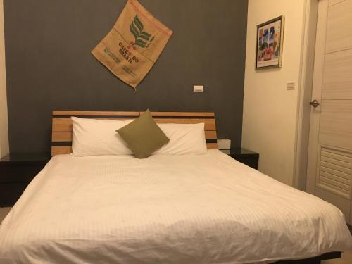 Cama o camas de una habitación en 阿鑫民宿