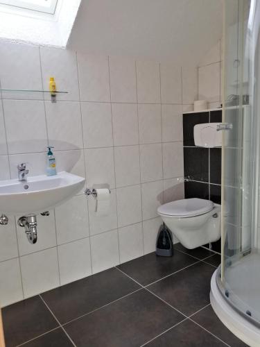 Bilik mandi di Apartment Kraemer Dax